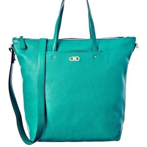 Salvatore Ferragamo Aika Leather Shoulder Bag